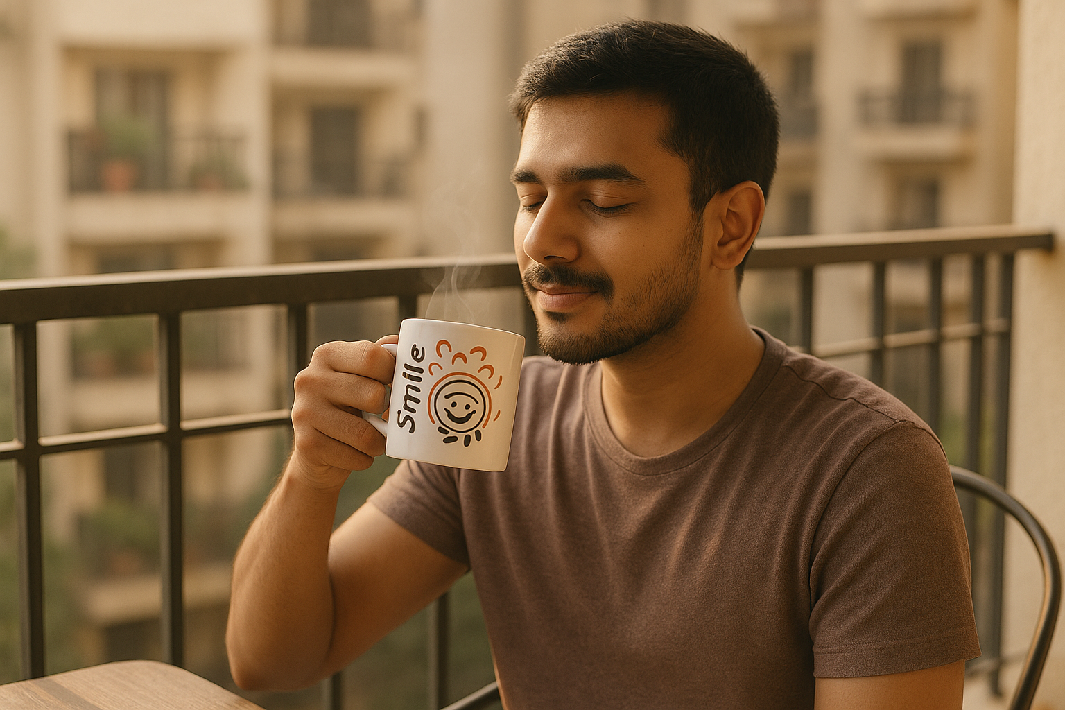 Smile Printed Mug Set of 12 – Budget-Friendly Ceramic Tea/Coffee Cups for Daily Use